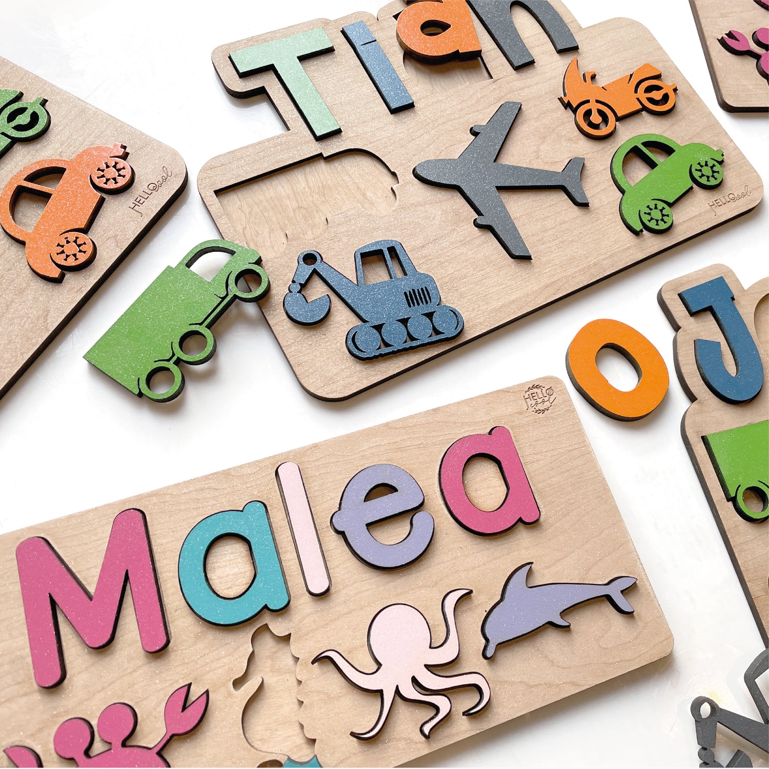 KIDS Wooden Name Puzzles