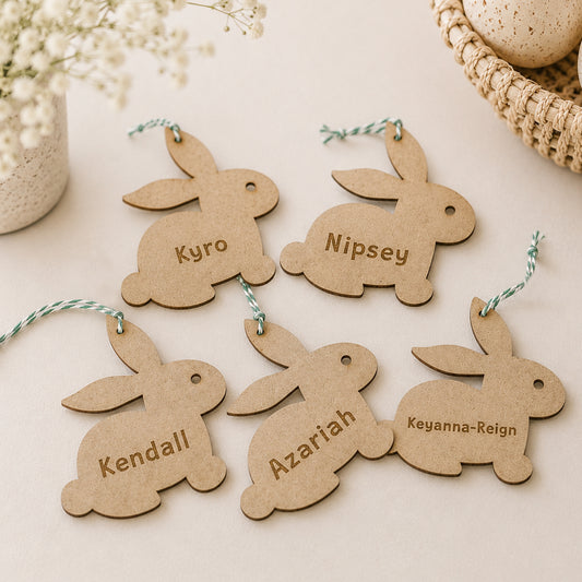 5 for R80 Easter Personlized Name Tags