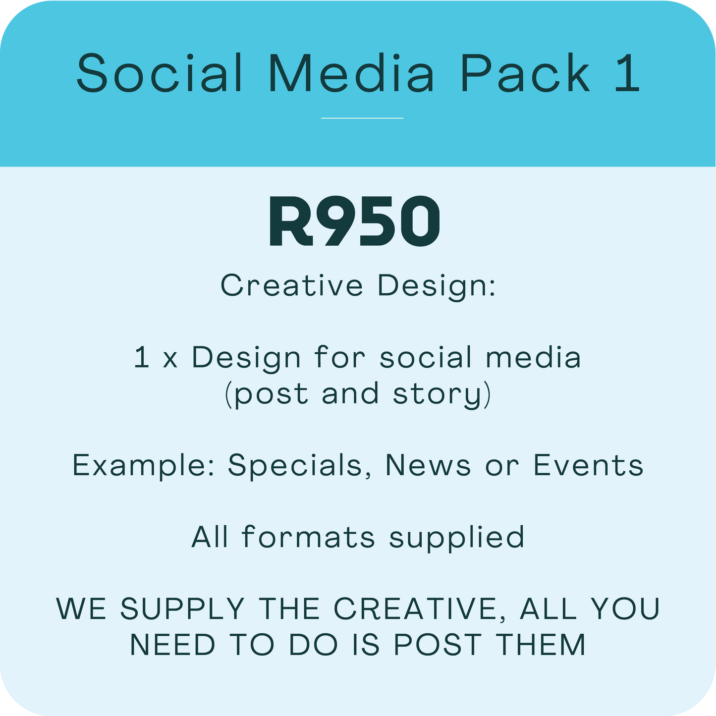 Social Media Design Package 1