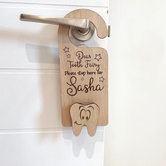 Personalised Tooth Fairy Hanger