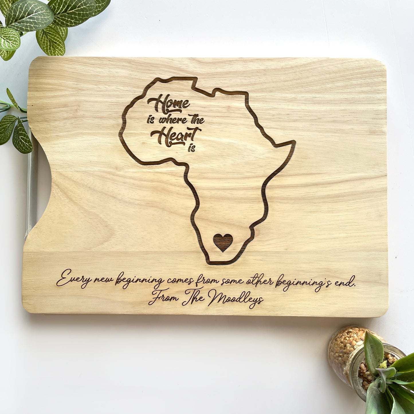 Africa Cutting Board