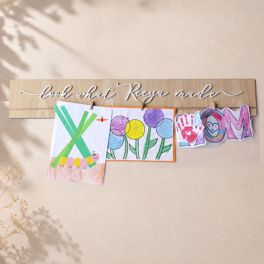 "Look What I Made" Decor - Personalised
