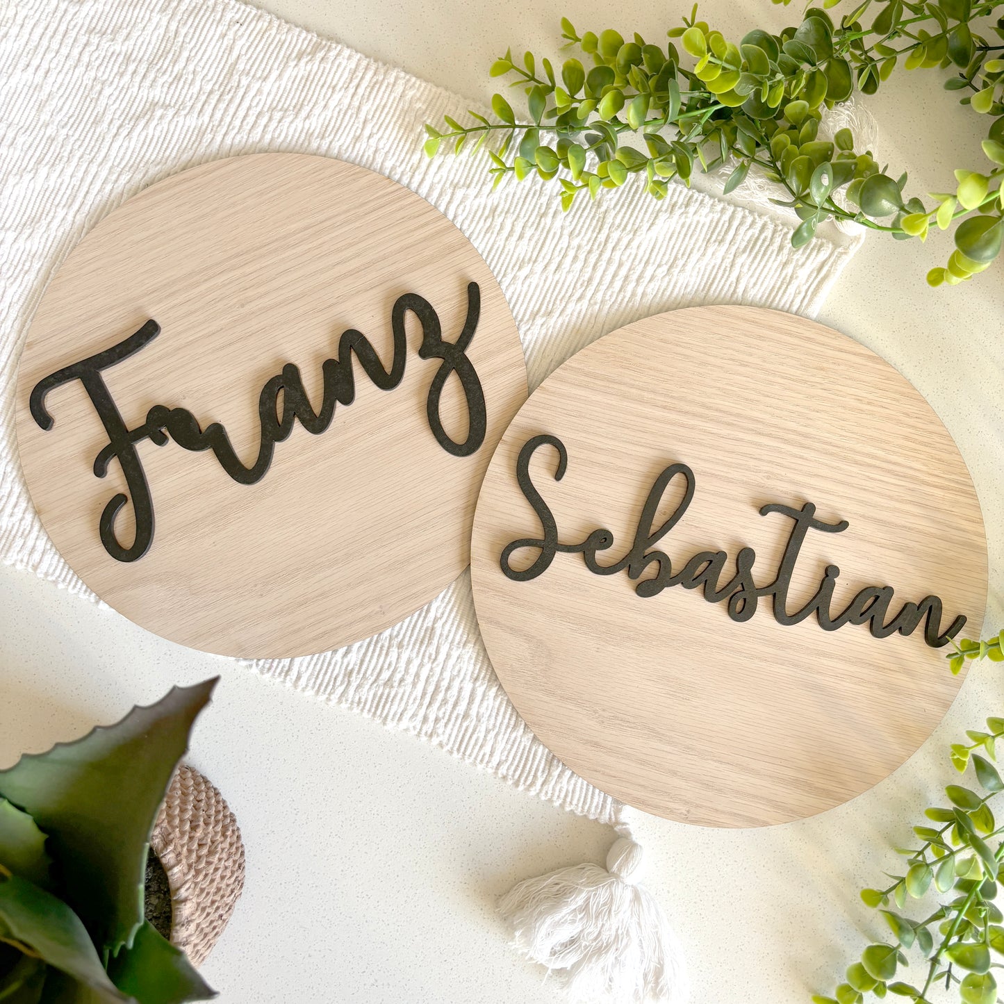 Personalised Woodn Name Plaque