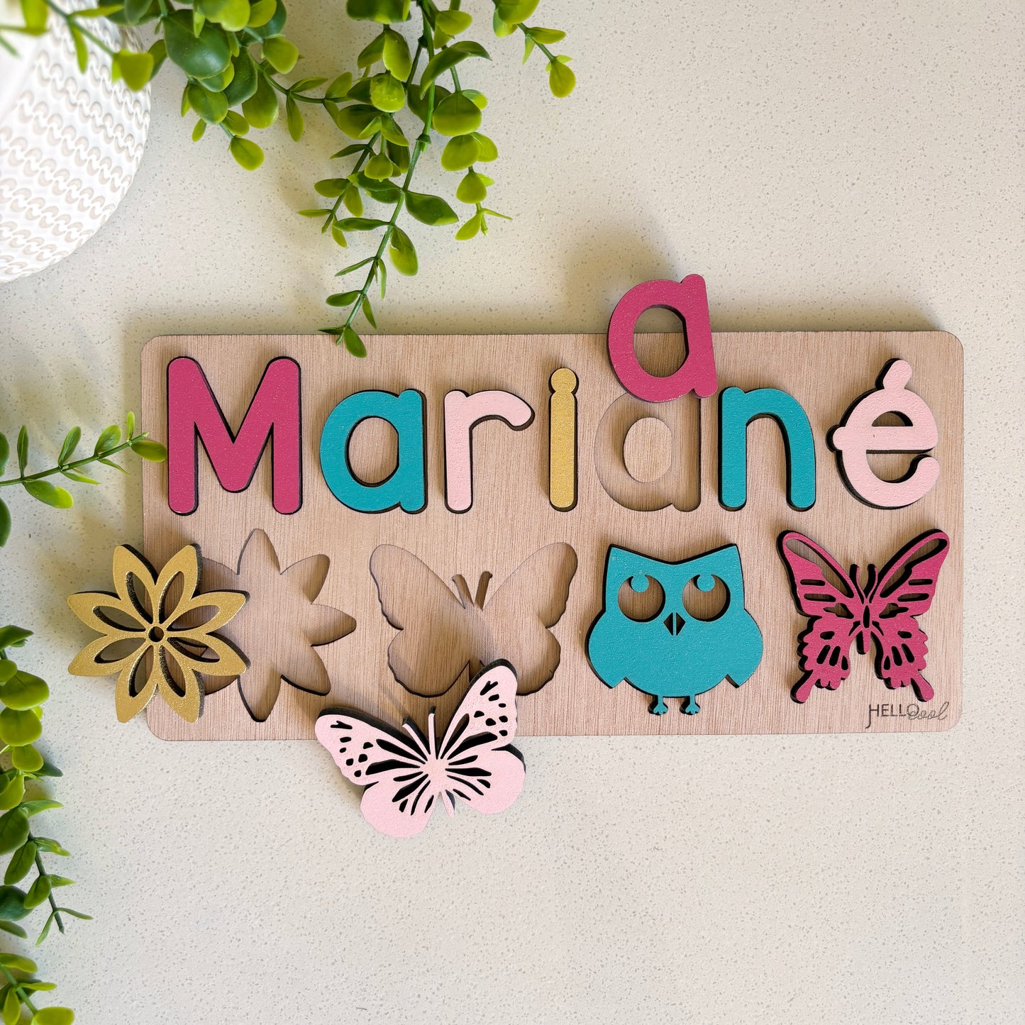 Personalized NATURE Name and Theme Puzzle