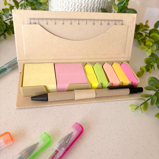 Teacher Appreciation Gift, Personalized Memo Set