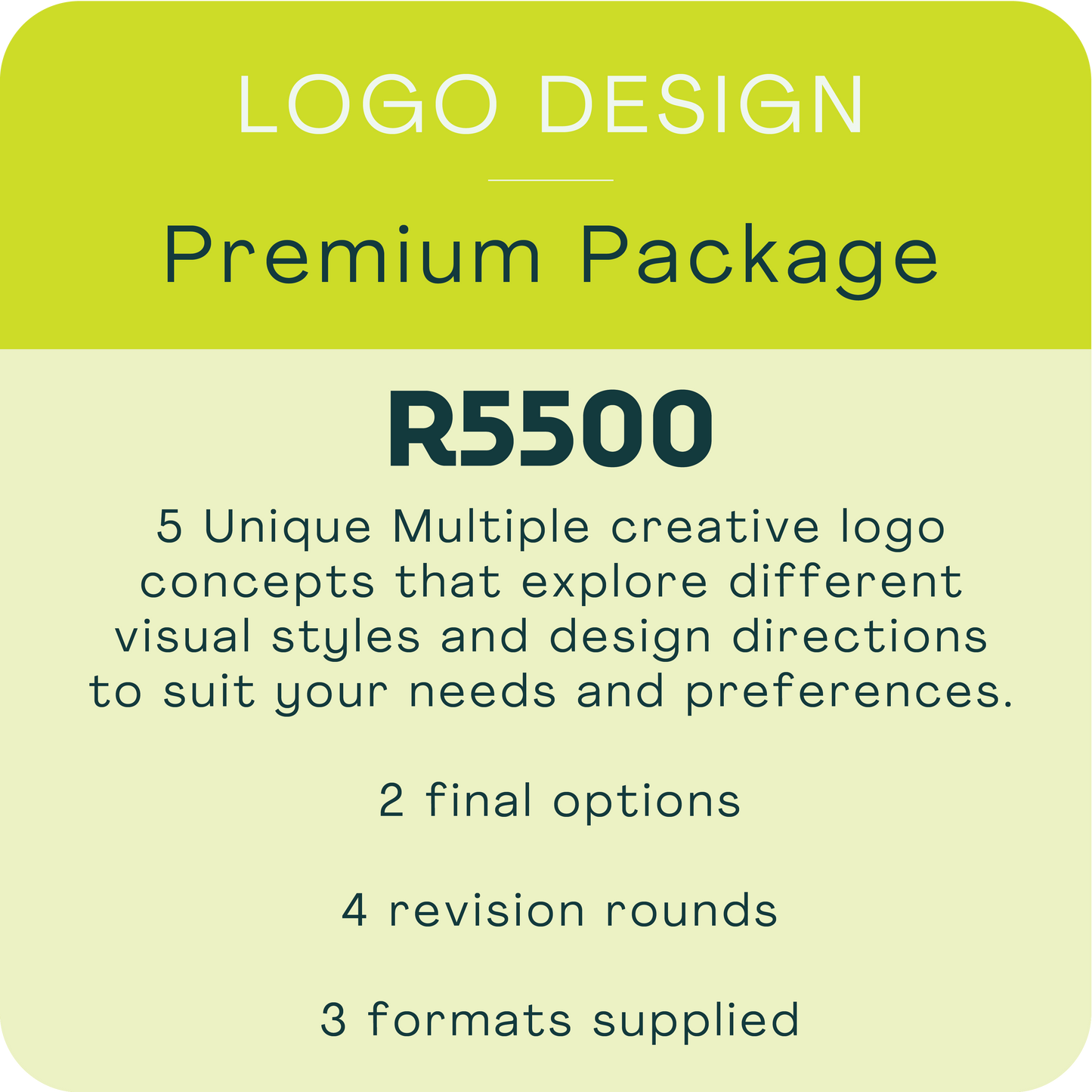 Logo Design Package Premium
