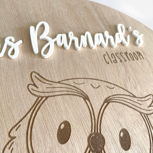 Teacher Appreciation Engraved Plaque
