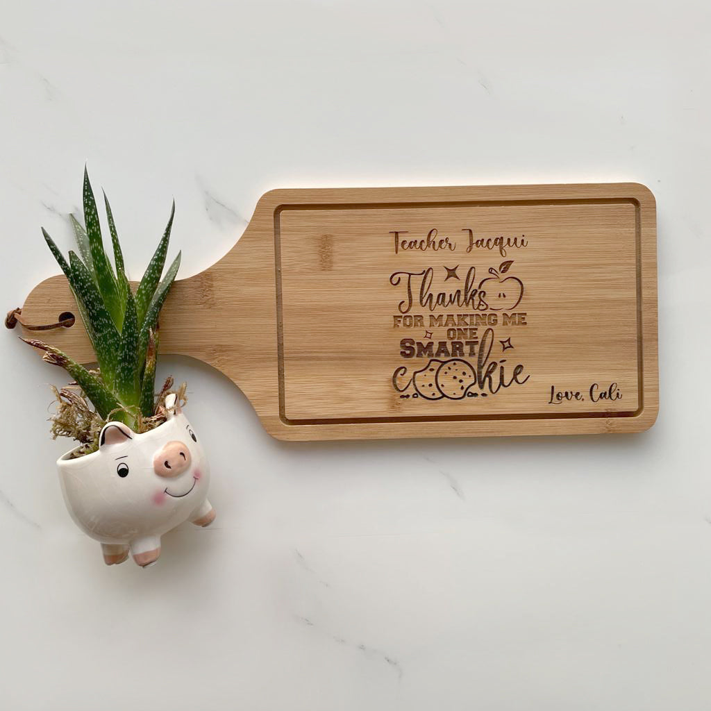 Personalized Teacher Engraved Server; Teacher appreciation gifts