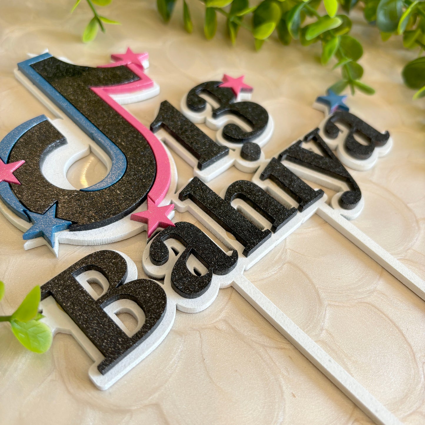TikTok Cake topper