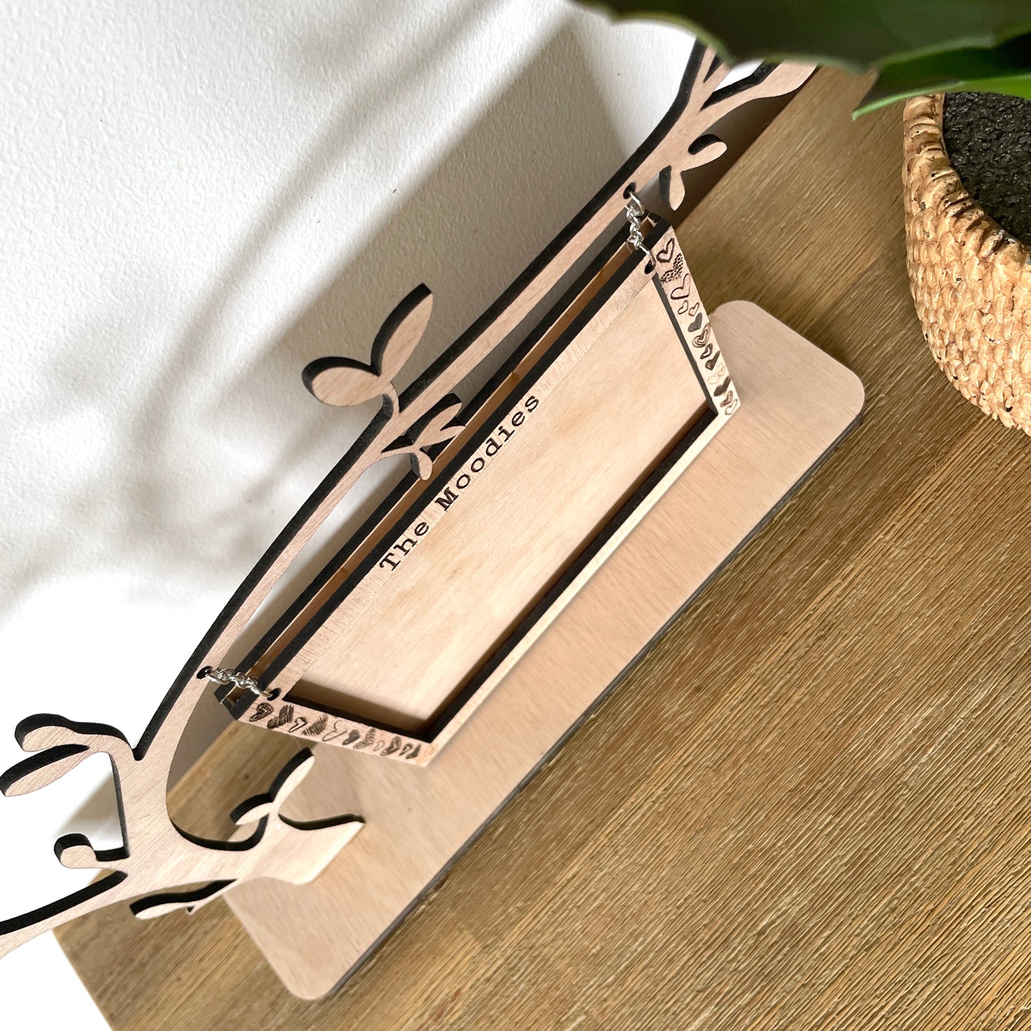 Valentines Personalised Wooden Photo Frame