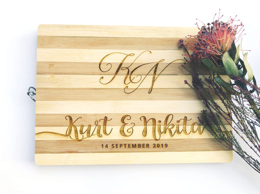 Wedding Cutting Board