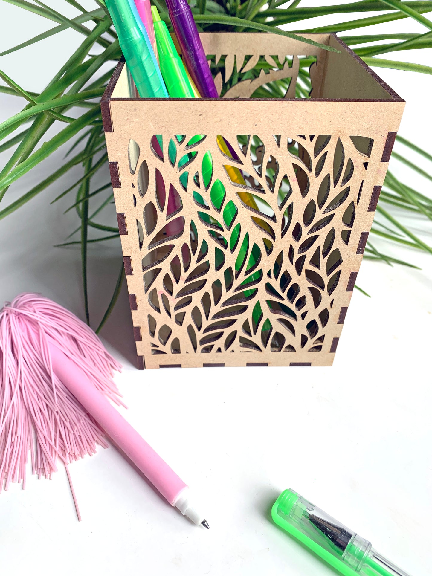 Personalised wooden pencil holder; Teacher appreciation Gift