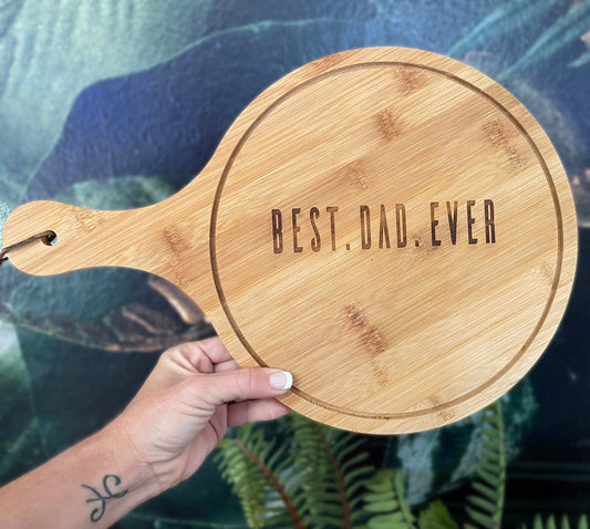 Engraved Pizza cutting board