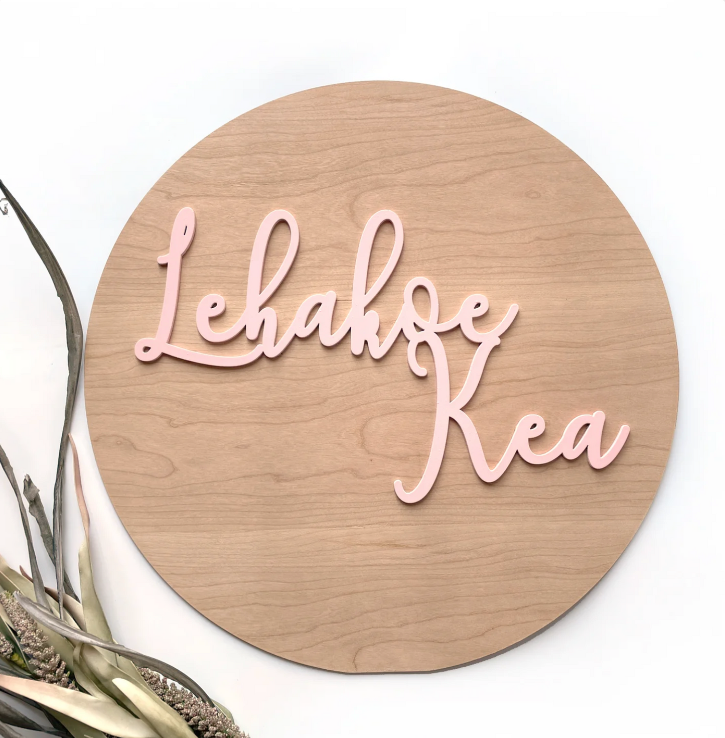 Personalised Name Plaque