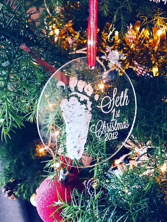 Perspex Hand / Foot Print Decorations