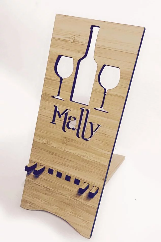 Engraved Cell Phone Stand