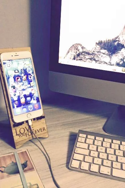 Engraved Cell Phone Stand