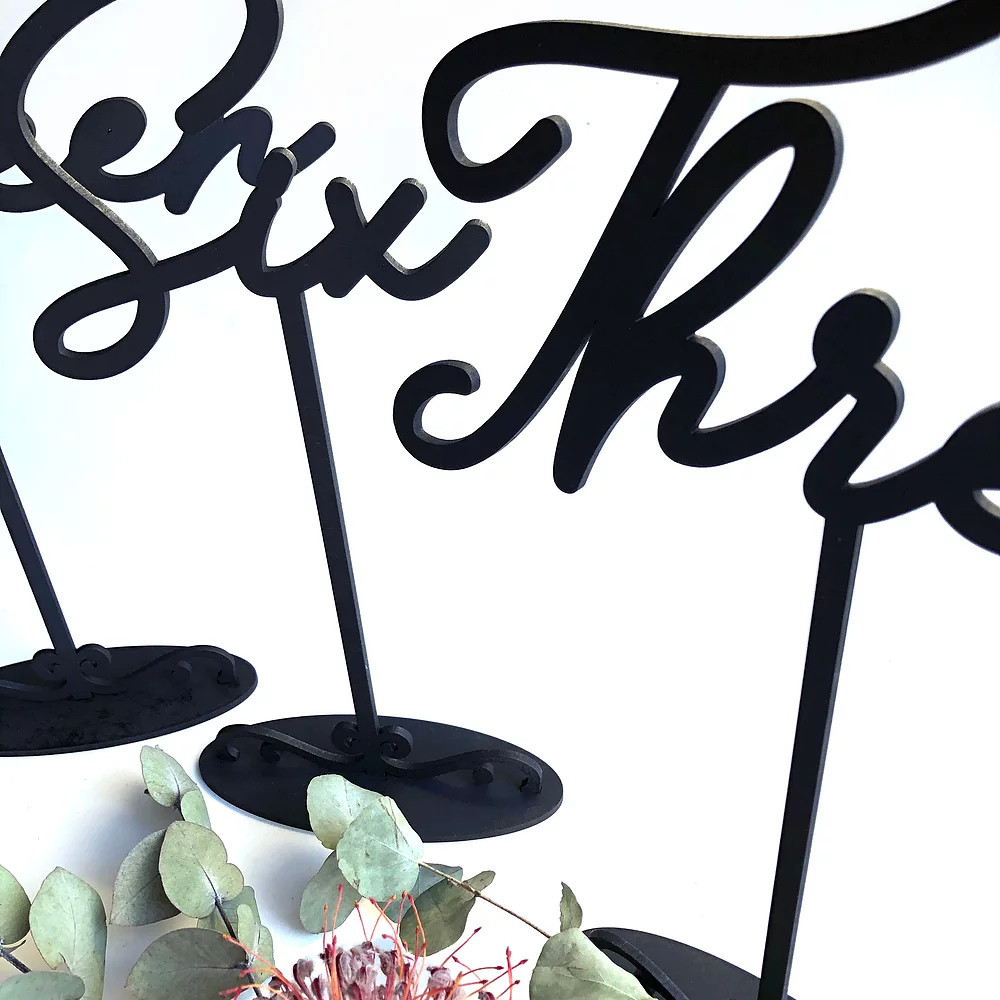 Table Numbers