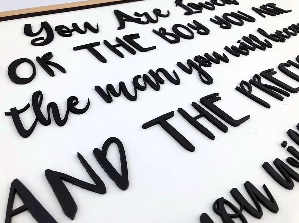 "You are Loved" Large Wall Kids Decor