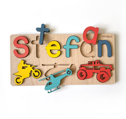 Personalized ADVENTURE Name and Theme Puzzle