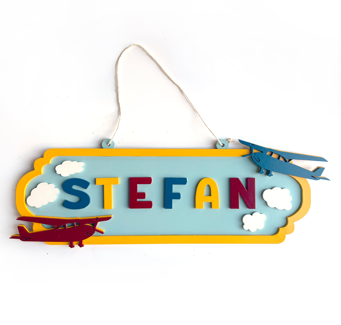 Aeroplane themed Door hanger