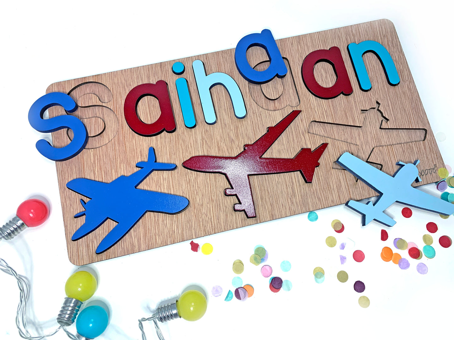Personalized AEROPLANES Name and Theme Puzzle