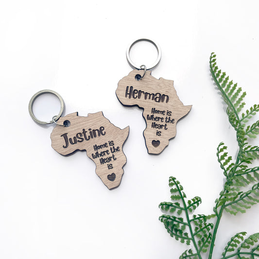 Africa Keyrings