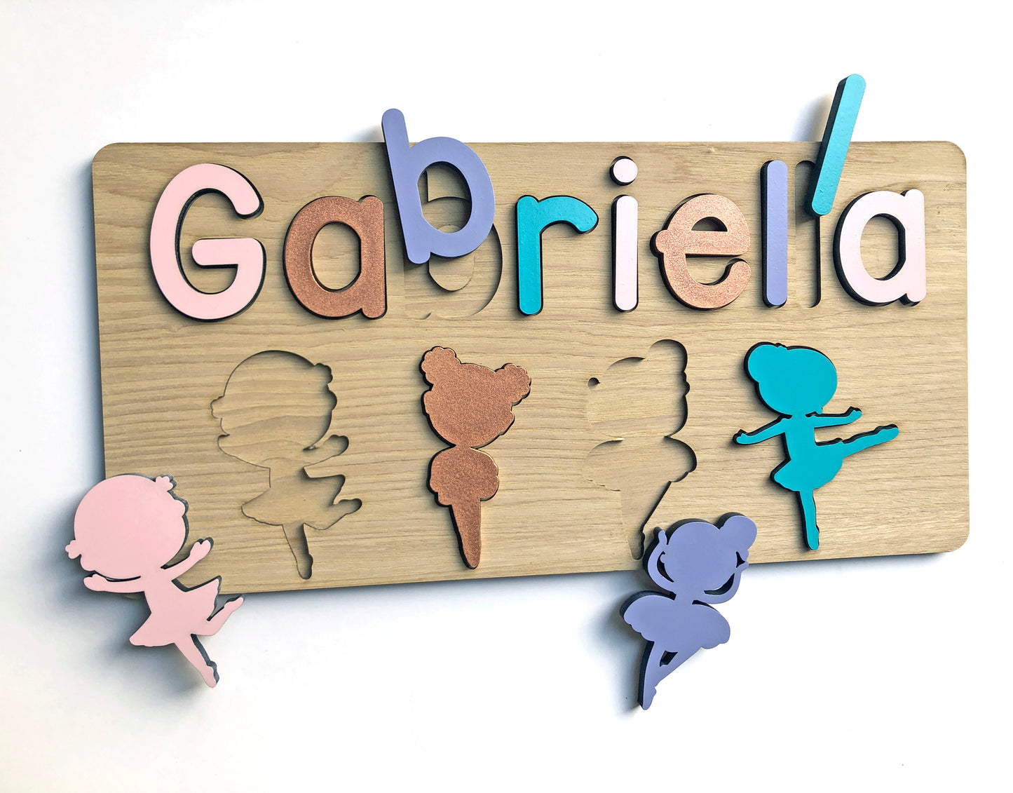 Personalized BALLERINA Name and Theme Puzzle