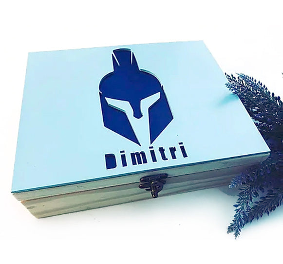 Superhero Personalised Keepsake box