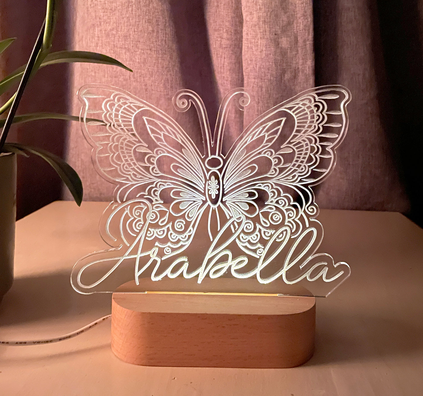 LED Night Light lamp - Butterfly