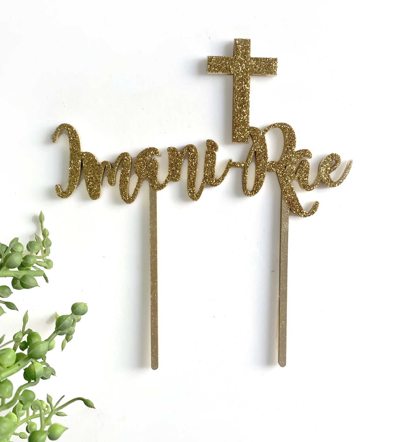 Christening Cake topper