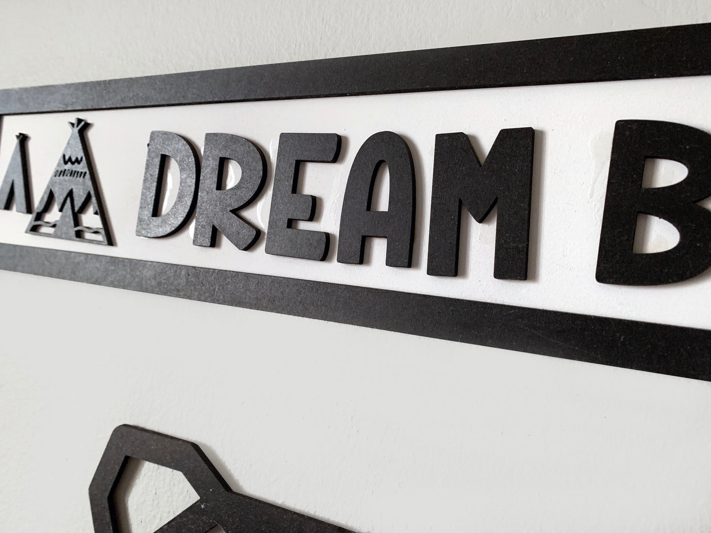 DREAM BIG wall decor