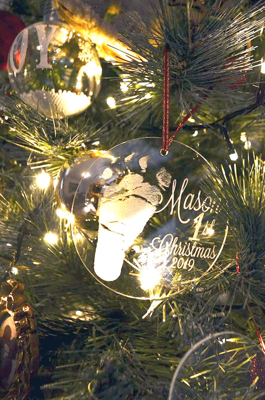 Perspex Hand / Foot Print Decorations