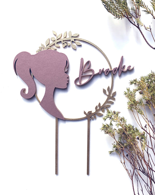 Personalized Cake Topper
