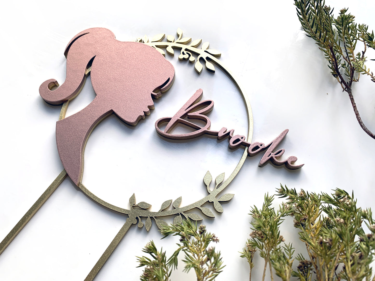 Personalized Cake Topper