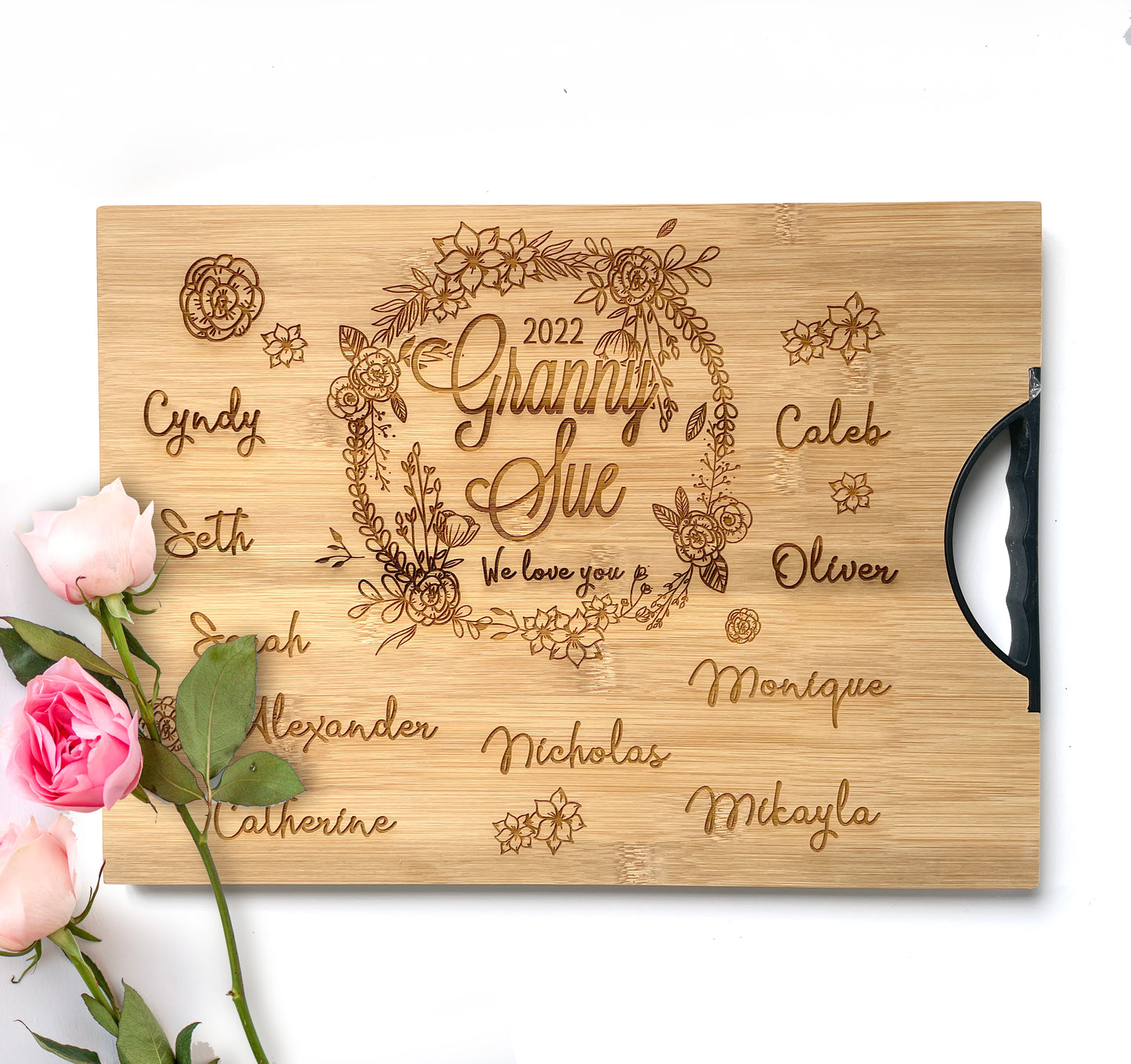 Wreath cutting board