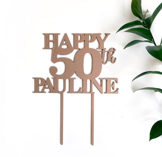 Happy Birthday Topper