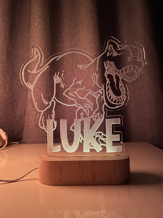 LED Night Light lamp - Dinosaur