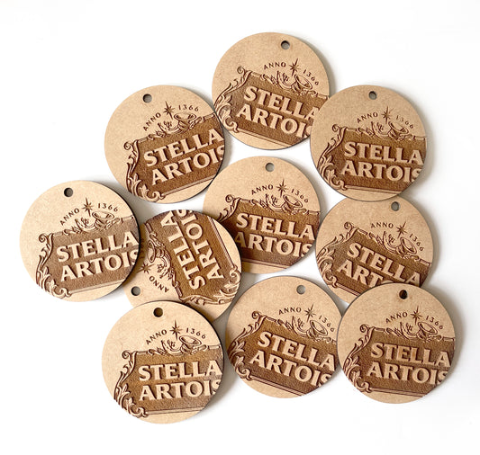 Logo Wooden Tags