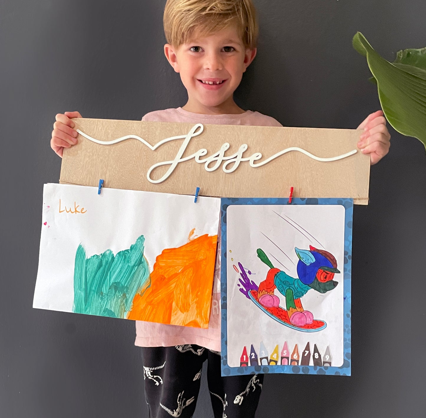 Art Holder personalised with any name