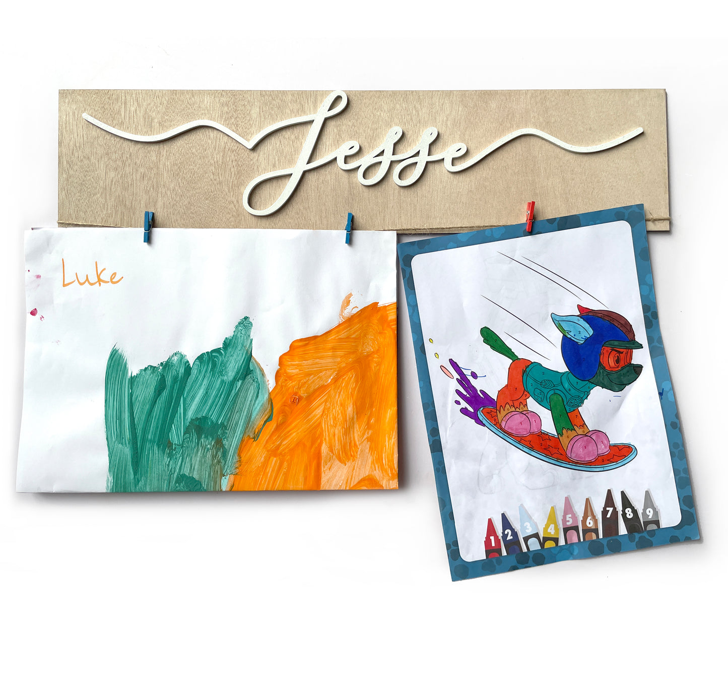 Art Holder personalised with any name