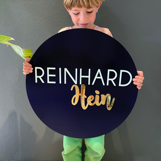 Personalized Wooden Name Plaque Decor