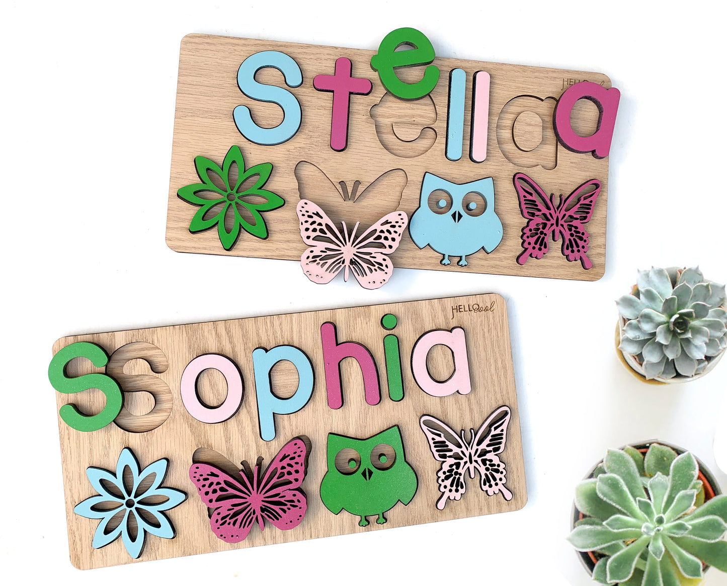 Personalized NATURE Name and Theme Puzzle