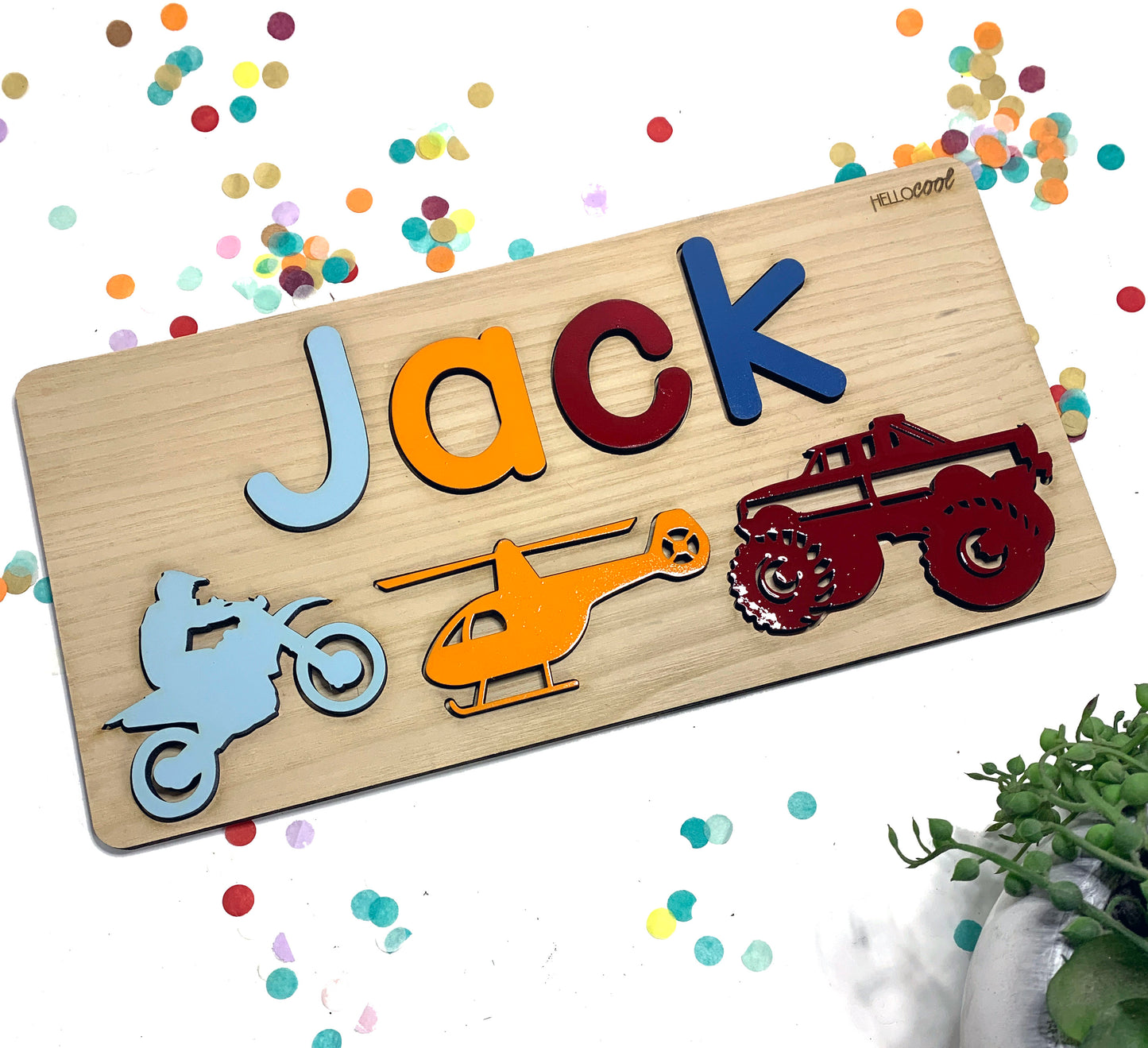 Personalized ADVENTURE Name and Theme Puzzle