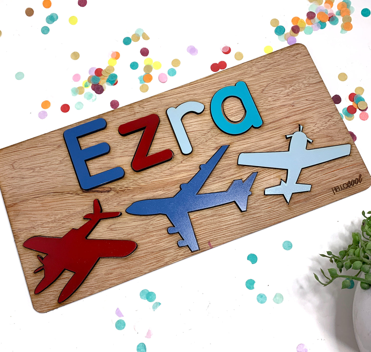 Personalized AEROPLANES Name and Theme Puzzle
