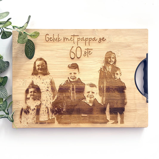 Photo Engraved Personalized Cutting Board