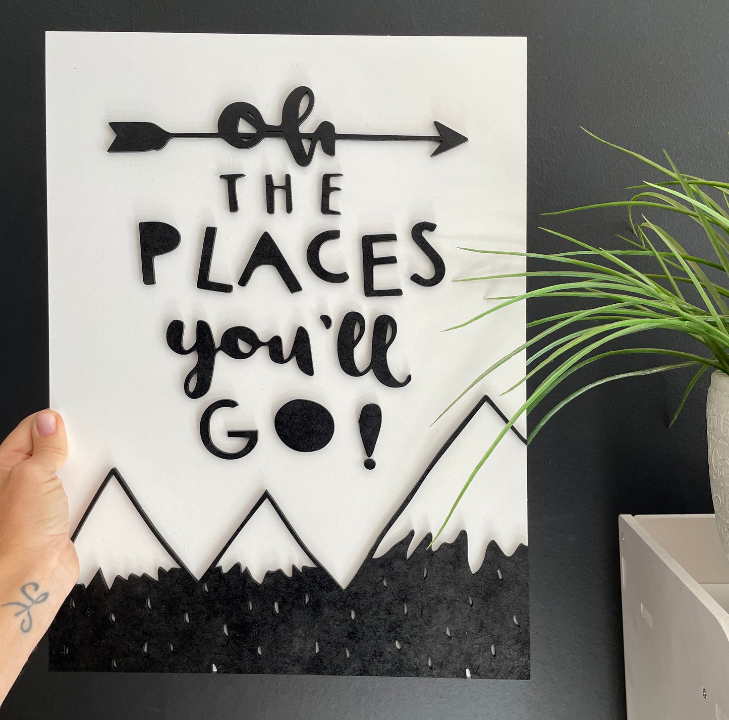 Oh, the places you'll go Frame