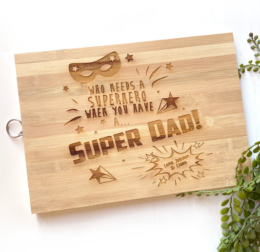 Super Dad Cutting Board