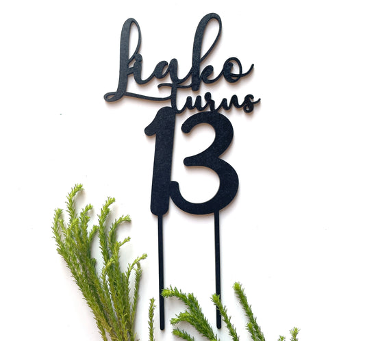 Birthday Cake Topper