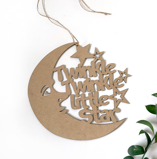 Twinkle star hanging decor